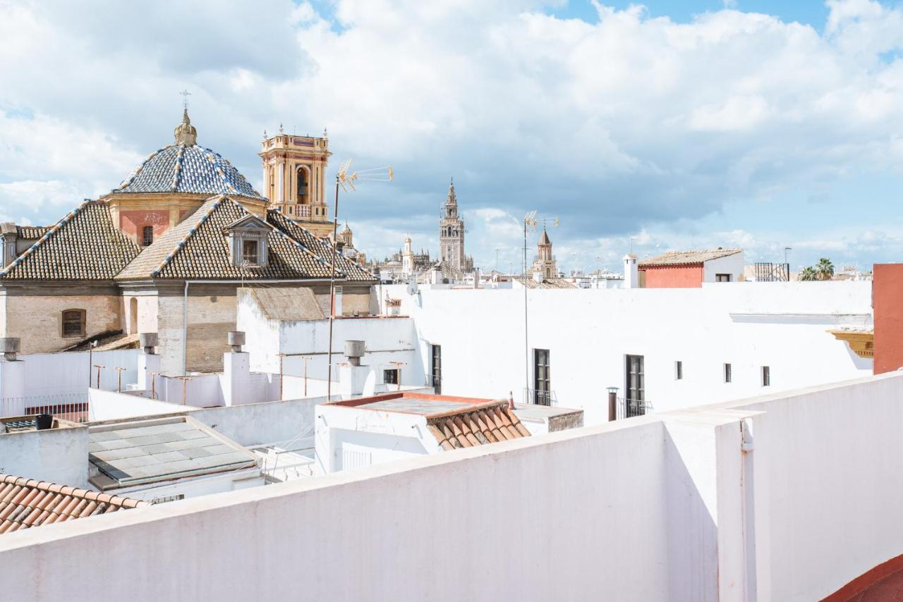 El Apartamento Del Reloj De Sol Sevilla Buitenkant foto