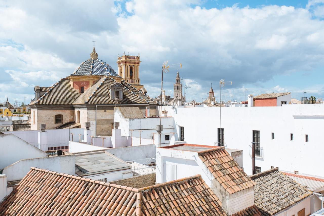 El Apartamento Del Reloj De Sol Sevilla Buitenkant foto