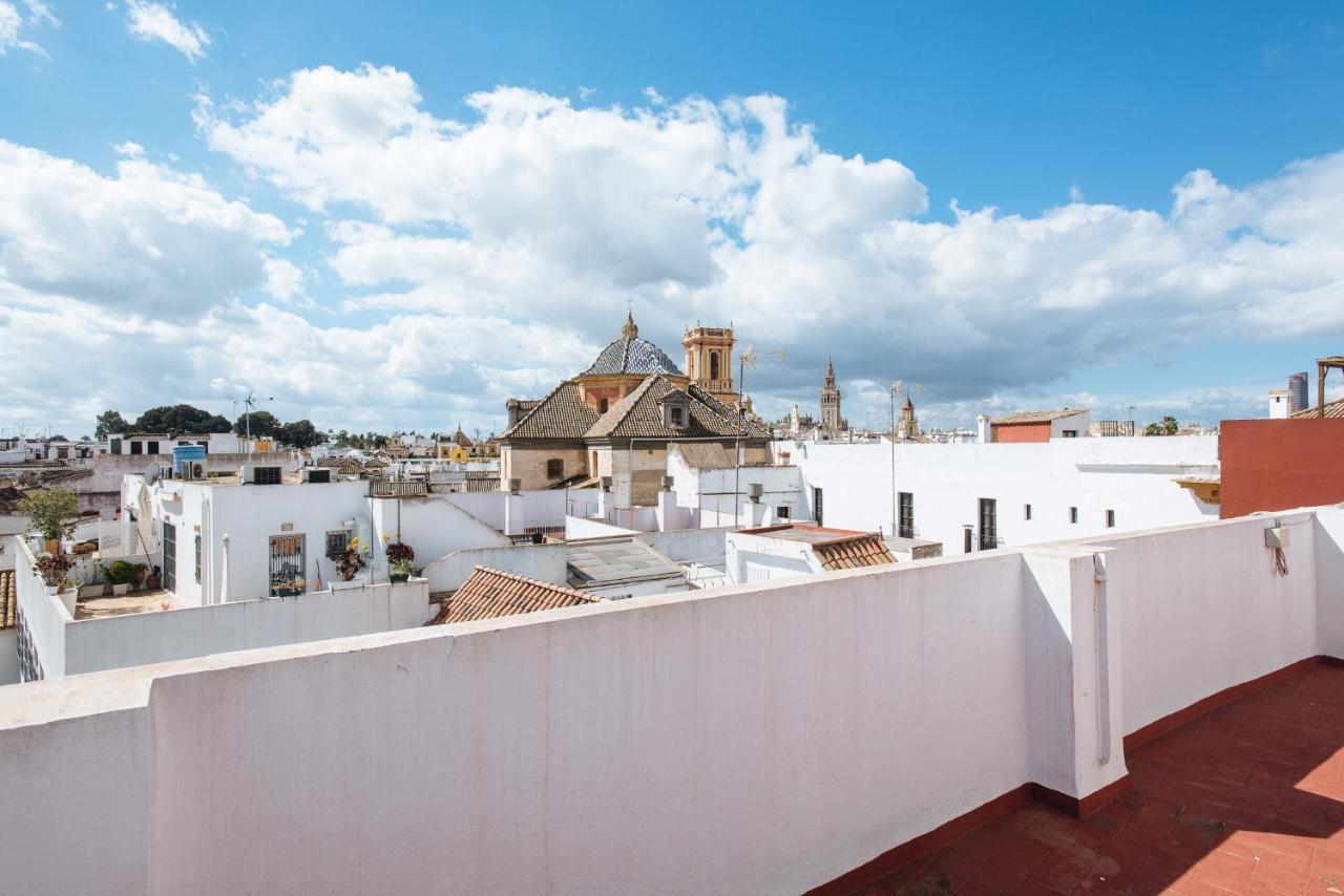 El Apartamento Del Reloj De Sol Sevilla Buitenkant foto