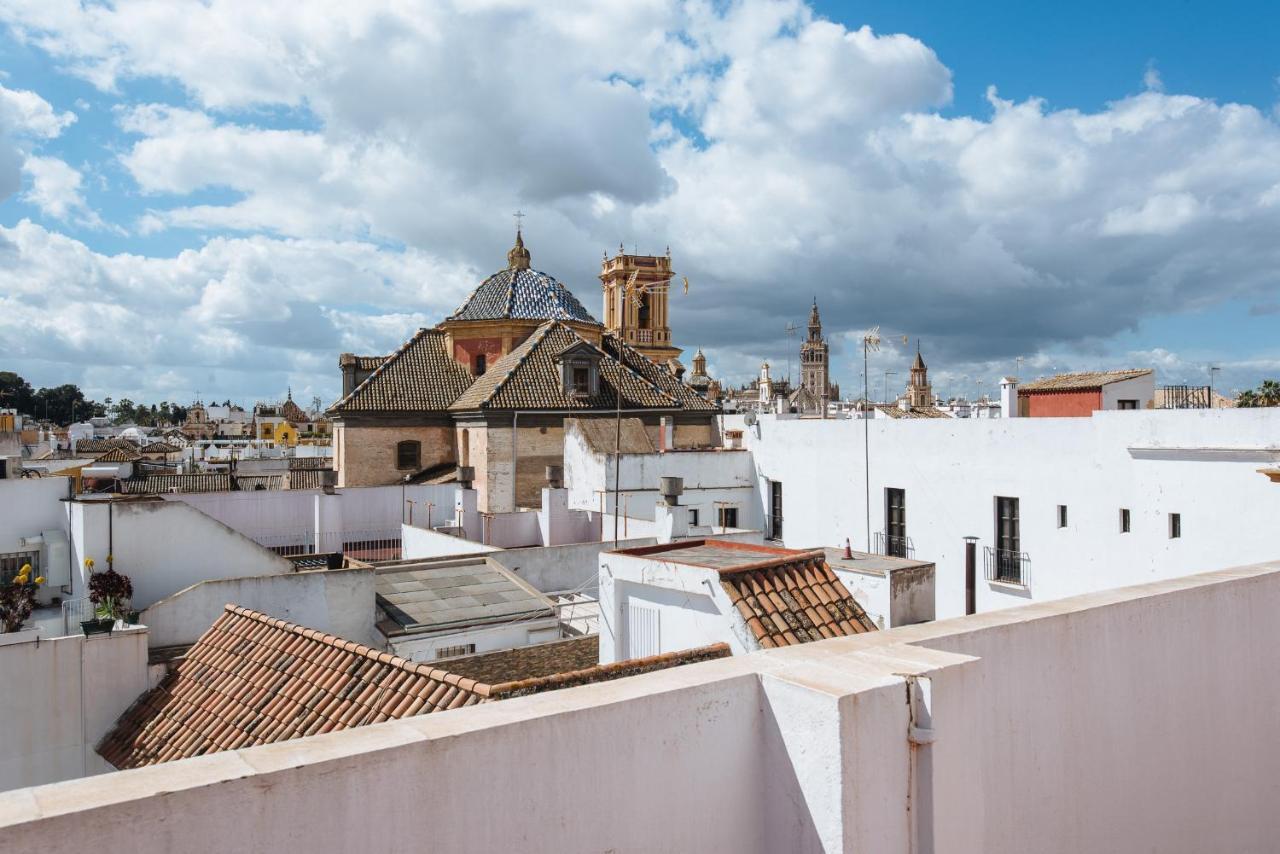 El Apartamento Del Reloj De Sol Sevilla Buitenkant foto